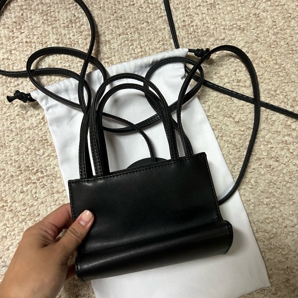 ❌SOLD❌ Telfar Small shopping bag black - Picture 4 of 4